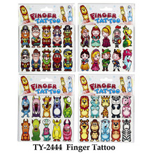 Funny Finger Tattoo